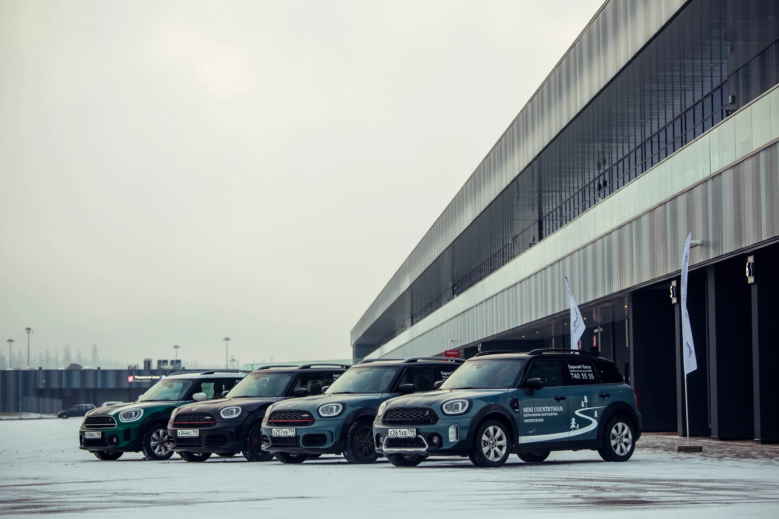 MINI COUNTRYMAN. ВНЕДОРОЖНЫЙ ТЕСТ-ДРАЙВ ОТ ЕВРОСИБ.